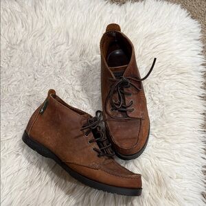Brown Leather Women's Shoes